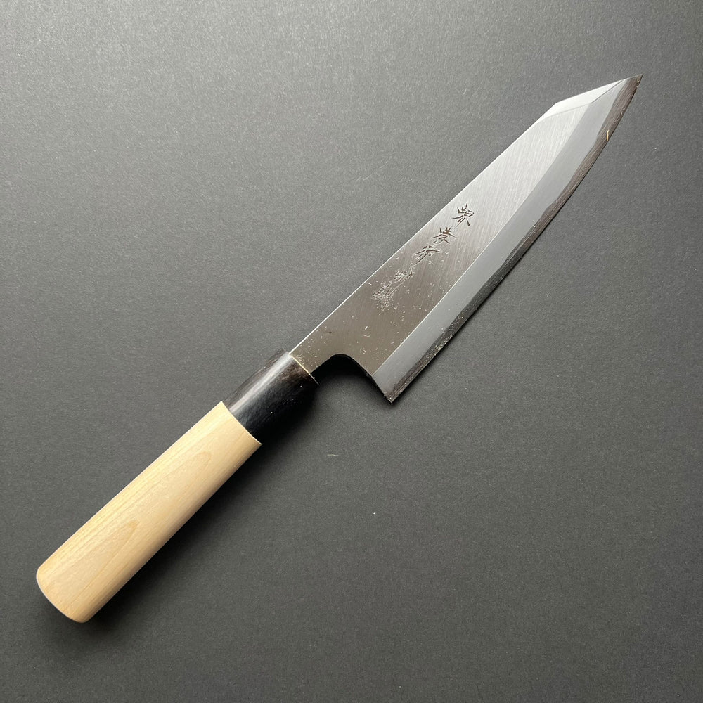 Kiritsuke Deba knife, Shirogami 2 Carbon steel, Polished finish, Tokujo range - Sakai Takayuki