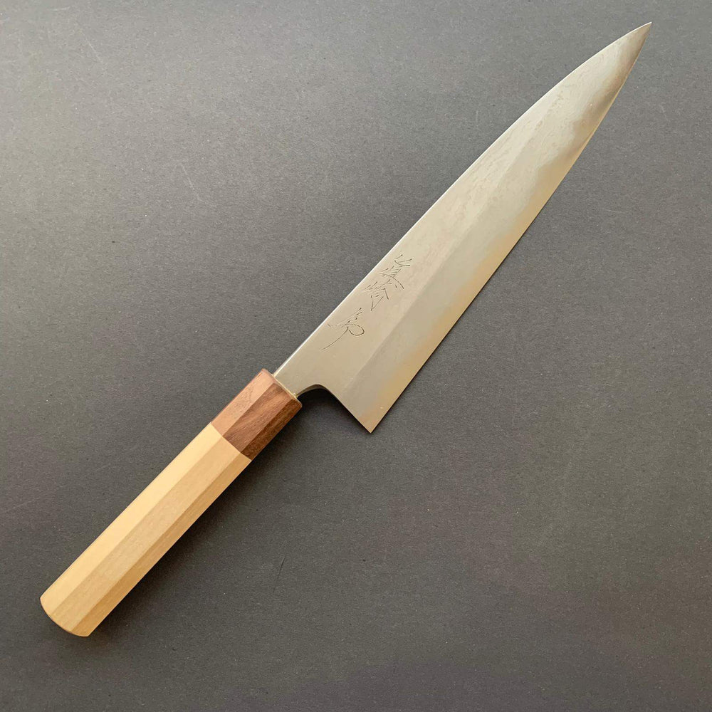 
            
                Load image into Gallery viewer, Gyuto knife, Aogami 1, forge welded damascus series - Naoki Mazaki - Kitchen Provisions
            
        