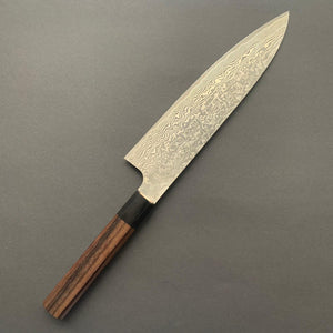 Gyuto knife, SG2 powder steel, damascus finish - Kamo - Kitchen Provisions