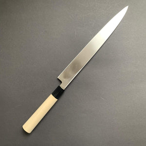 Yanagiba knife, Shirogami 3, polished finish - Sakai Takayuki - Kitchen Provisions