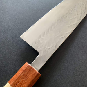 Santoku knife, SLD steel, tsuchime finish - Tadafusa - Kitchen Provisions