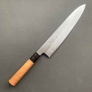 Gyuto knife, Aogami 1 carbon steel, Damascus finish - Nakagawa Hamono - Kitchen Provisions