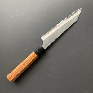 Kiritsuke Petty knife, Aogami Super with stainless steel cladding, tsuchime finish - Nigara - Kitchen Provisions