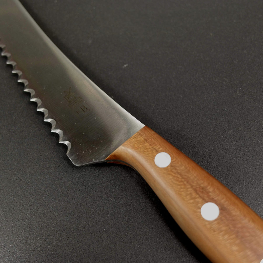 Bread knife KB2, Stainless steel- Windmühlenmesser - Kitchen Provisions