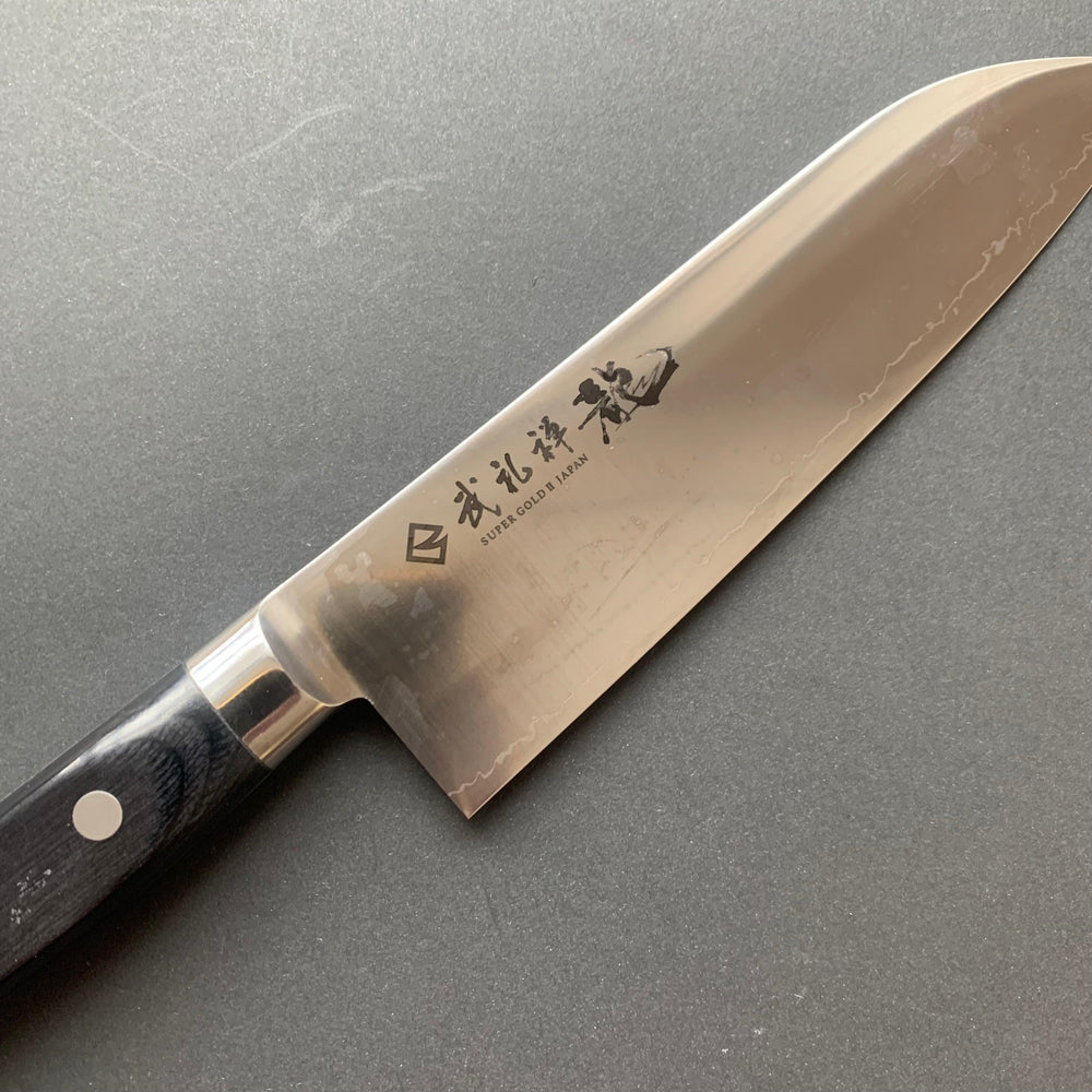 Santoku knife, SG2 powder steel, migaki finish - Ryusen - Kitchen Provisions