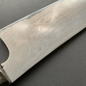 Kiritsuke Gyuto knife, Aogami 2 with wrought iron cladding - Nigara - Kitchen Provisions