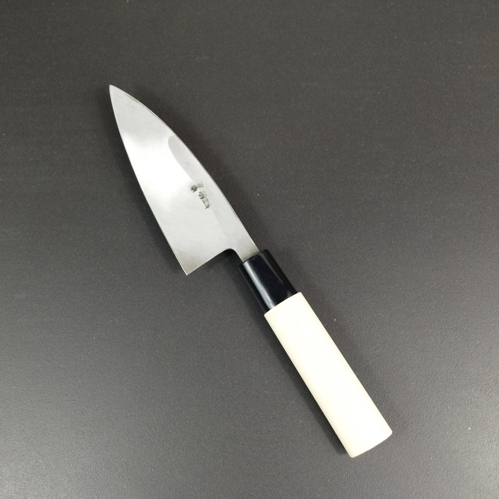 Kodeba knife, Shirogami 2 carbon steel, tsuchime finish - Okeya - Kitchen Provisions