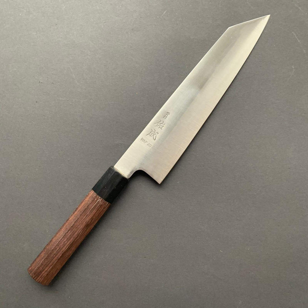 Kiritsuke knife, HAP40 powder steel, polished finish - Sukenari - Kitchen Provisions