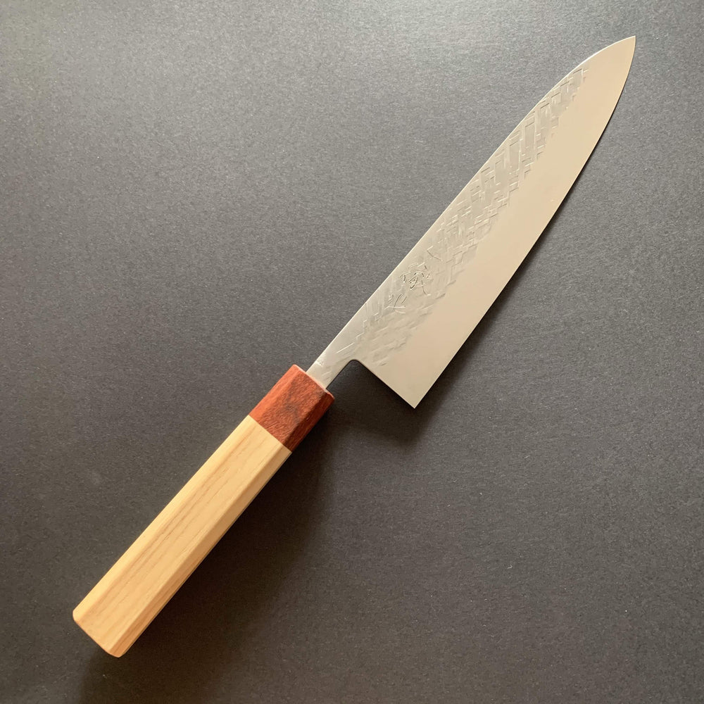 Gyuto knife, SLD steel, tsuchime finish - Tadafusa - Kitchen Provisions