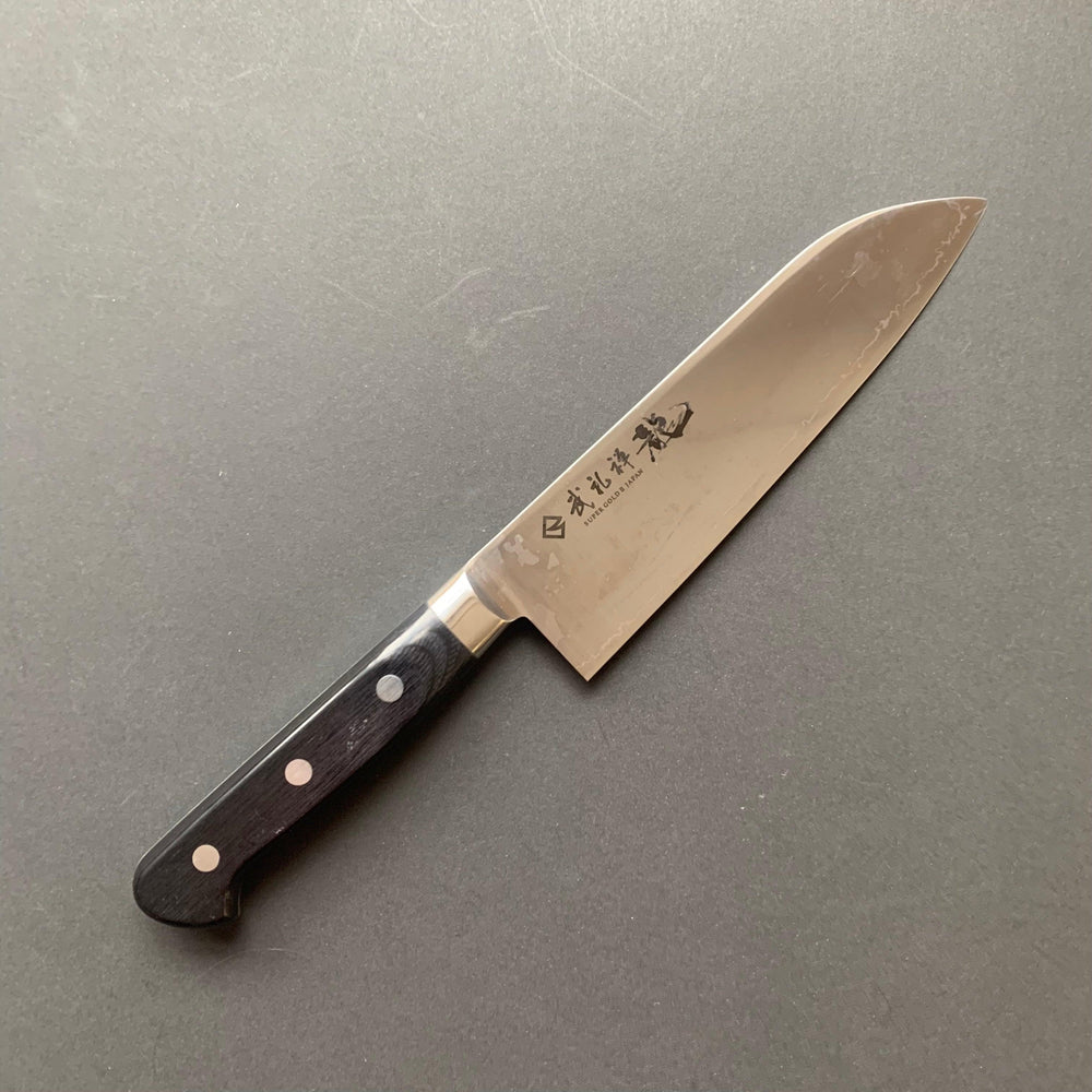 Santoku knife, SG2 powder steel, migaki finish - Ryusen - Kitchen Provisions