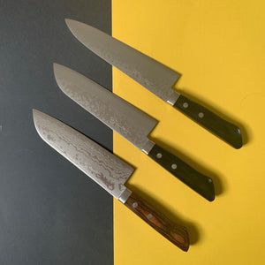Gyuto knife, VG10, damascus finish - Masutani - Kitchen Provisions