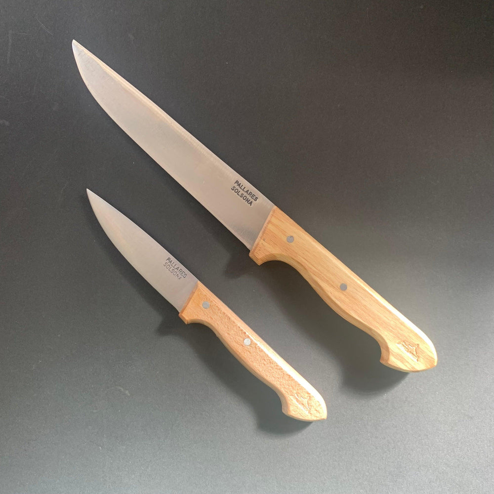 Kitchen knife, beech handle, carbon steel - Pallares - Kitchen Provisions
