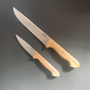 
            
                Load image into Gallery viewer, Kitchen knife, beech handle, carbon steel - Pallares - Kitchen Provisions
            
        