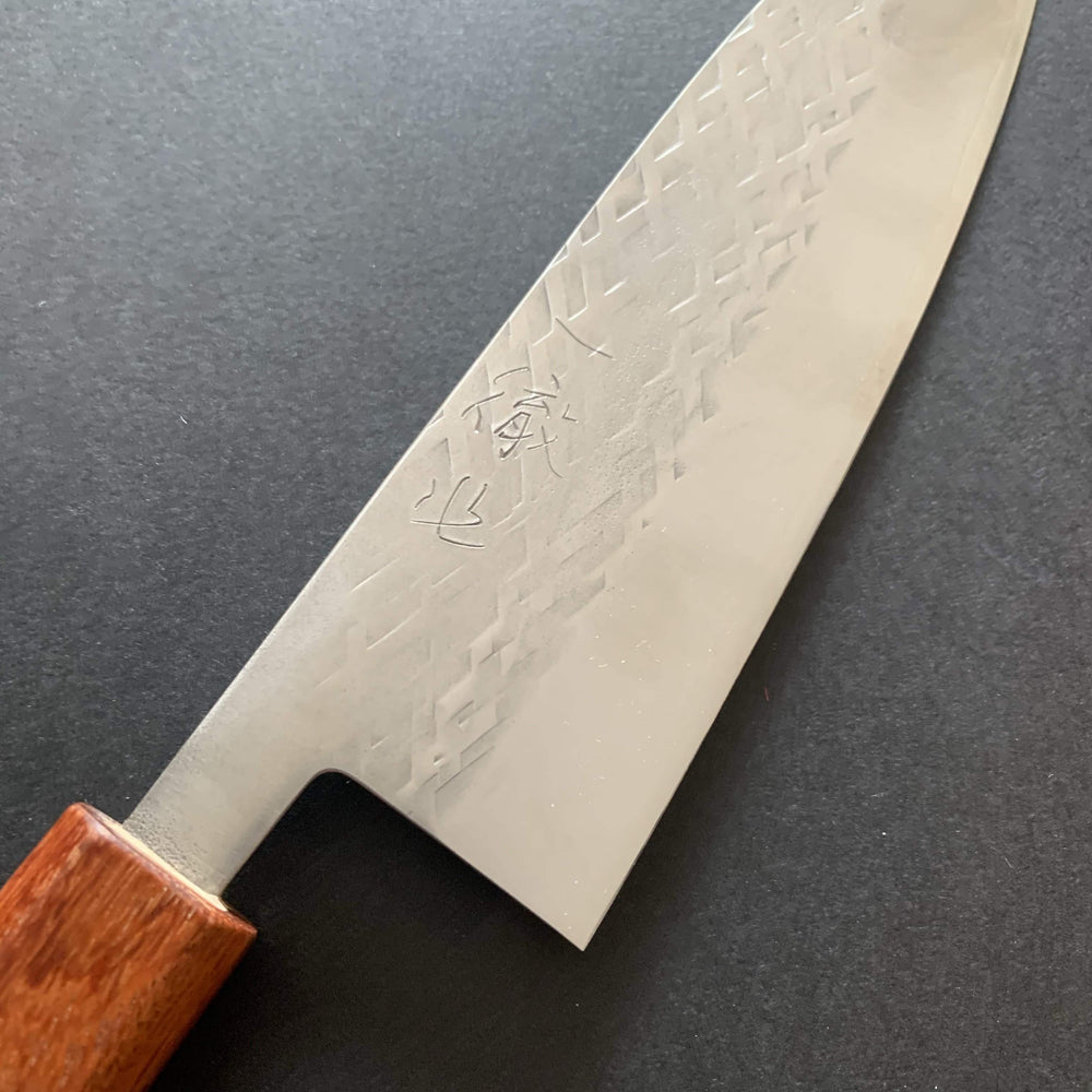 Santoku knife, SLD steel, tsuchime finish - Tadafusa - Kitchen Provisions