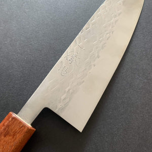 Santoku knife, SLD steel, tsuchime finish - Tadafusa - Kitchen Provisions