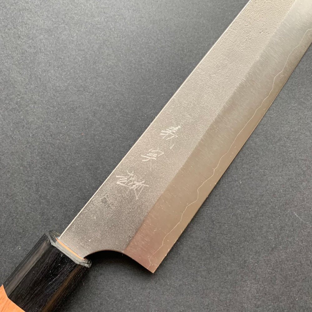 Sujihiki knife, Ginsan stainless steel, nashiji finish - Kanehiro - Kitchen Provisions