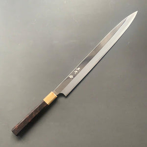 
            
                Load image into Gallery viewer, Yanagiba knife, Aogami 2 carbon steel, Polished finish - Yu Kurosaki - Kitchen Provisions
            
        